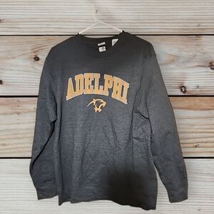 Adelphi Panthers Arch Over Officially Licensed Sweatshirt  TCJRV